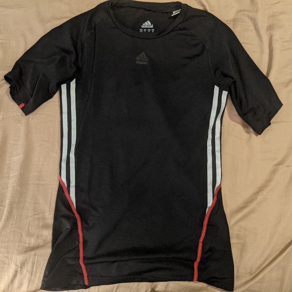 Adidas spandex t shirt